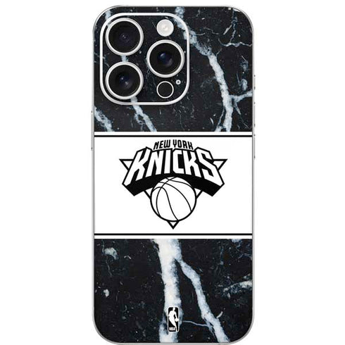 NBA New York Knicks Marble iPhone 16 Pro Skin